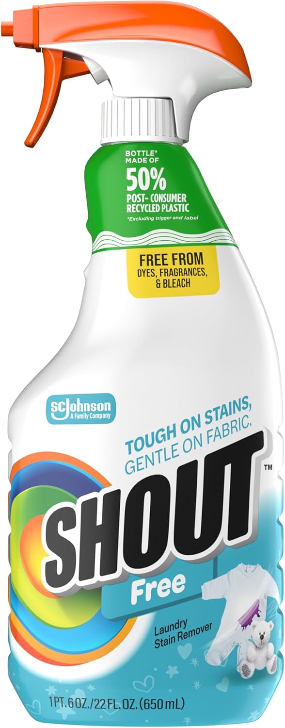 active enzyme formula designed to cling, penetrate, and lift stains