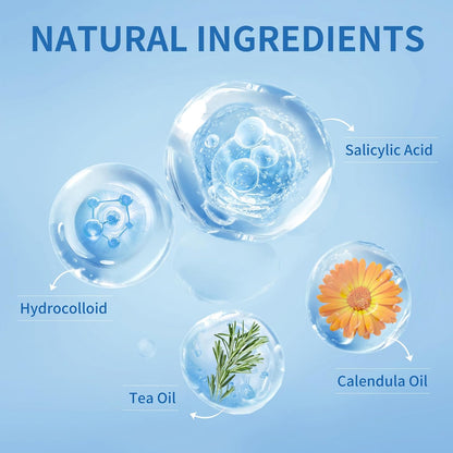 active ingredients: salicylic acid for exfoliation, tea tree oil for antibacterial action, calendula oil for soothing