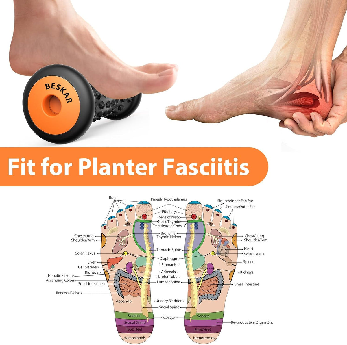 acupressure nodules for deep-tissue trigger point therapy