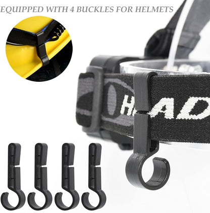 adjustable elastic headband and helmet-mount compatibility