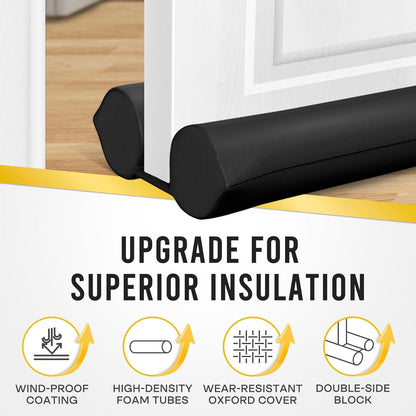 adjustable fit for 30", 32", and 36" standard door widths with up to 1.5" gap fill