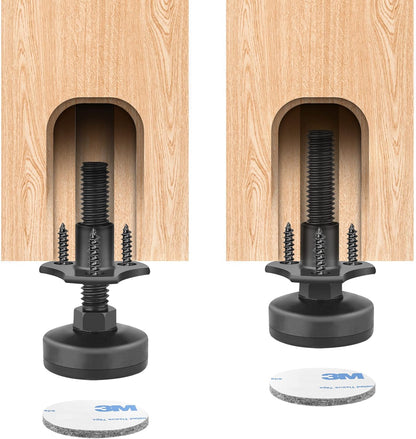 adjustable height range from 3/4" to 1 3/4"