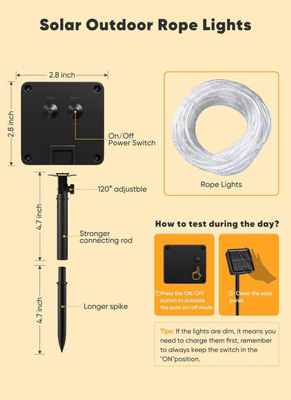 adjustable solar panel with ground spike and connecting rod for easy placement