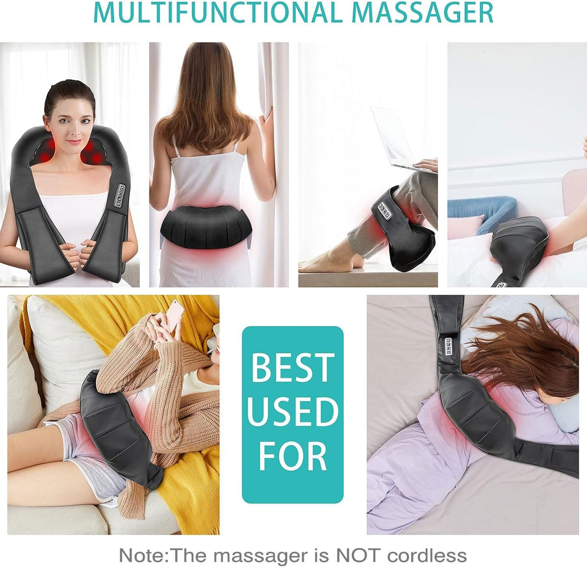 adjustable strap for wrap-around neck fit