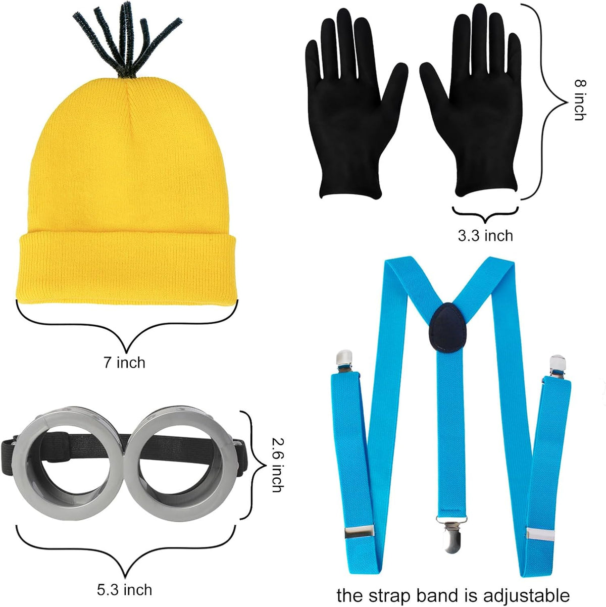 adult-sized fit for unisex wear