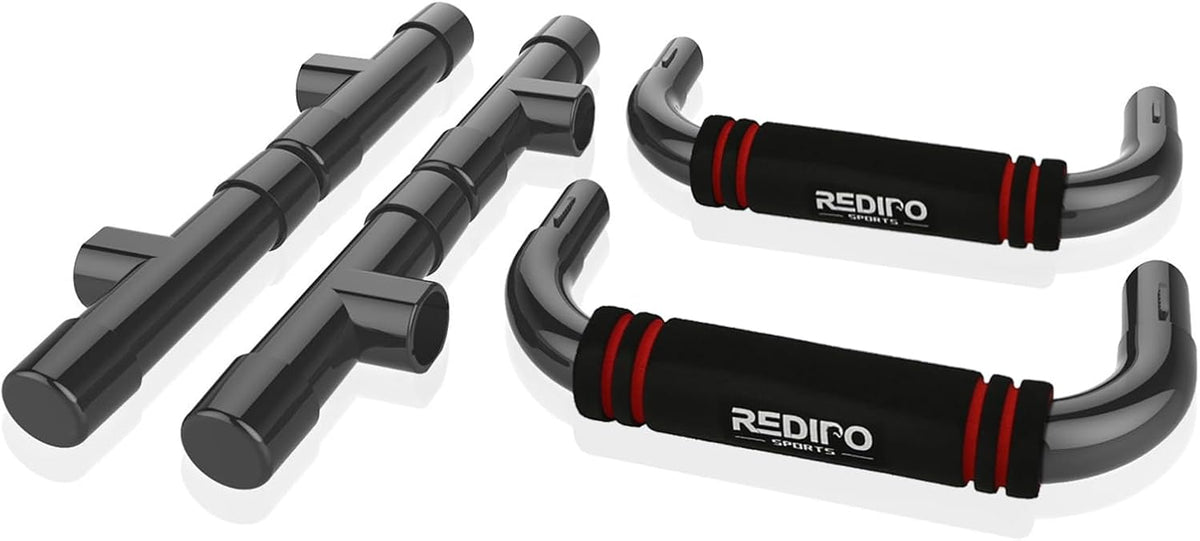 AERLANG Push-Up Bars – Slip-Resistant Stands with 300 lb Capacity for Secure Floor Workouts