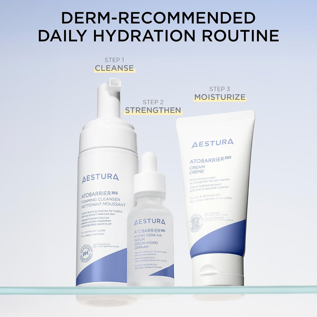 AESTURA ATOBARRIER365 Cream – Fragrance-Free Barrier Cream for Post-Microneedling Recovery
