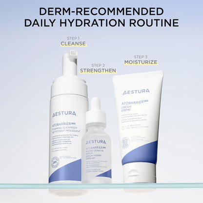 AESTURA ATOBARRIER365 Cream – Fragrance-Free Barrier Cream for Post-Microneedling Recovery