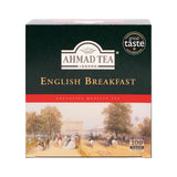 Ahmad Tea English Breakfast Teabags – Less-Is-More Morning Routine Tea for Effortless Brewing, 100 ct
