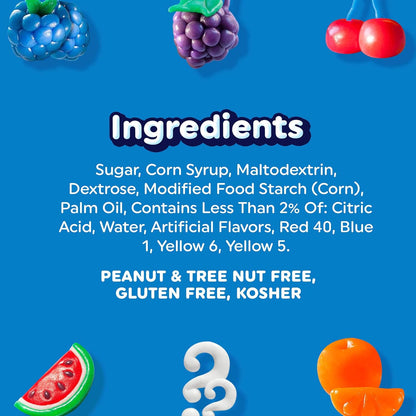 Airheads Sour Allergy-Friendly Candy Bars – Kosher Certified Treats Safe for Nut-Free Schools and Sensitive Groups