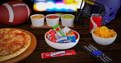 Airheads Sour Individually Wrapped Bars – Portable Trick-or-Treat Candy for Outdoor Halloween Bowls and Porches