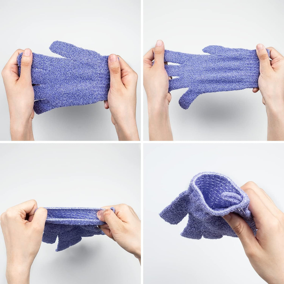 Aisuly Shower Exfoliating Gloves – Mindful Bath Time Companion, Loofah-Style Mitt for Full-Body Skin Renewal