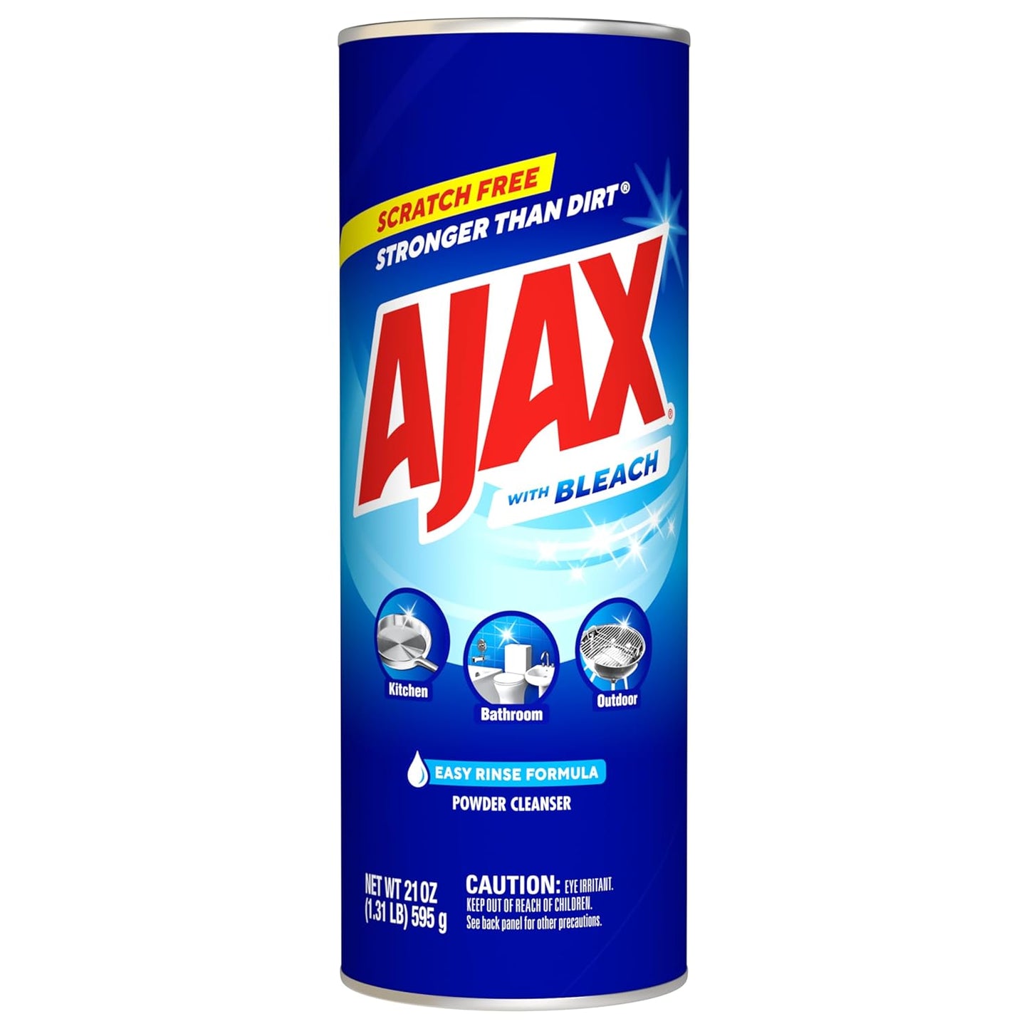Ajax Powder Cleanser with Bleach - Phosphate-Free 12-Pack for a Cleaner Home and Cleaner Conscience