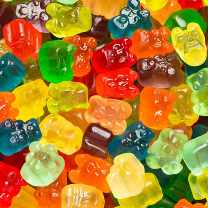 Albanese World's Best 12 Flavor Mini Gummi Bear Cubs Bulk Bags – Classroom Valentine Exchange and Goody Bag Stuffers