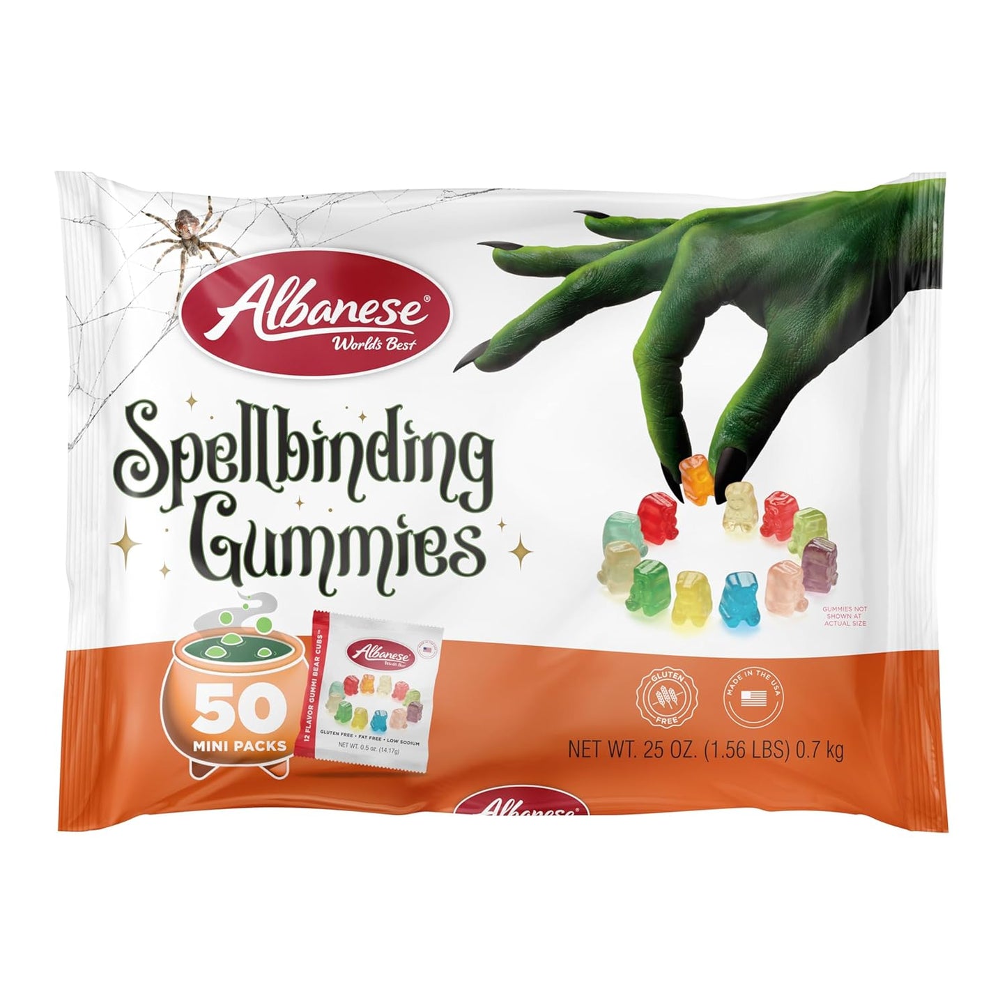 Albanese World's Best 12 Flavor Mini Gummi Bear Cubs Bulk Bags – Classroom Valentine Exchange and Goody Bag Stuffers