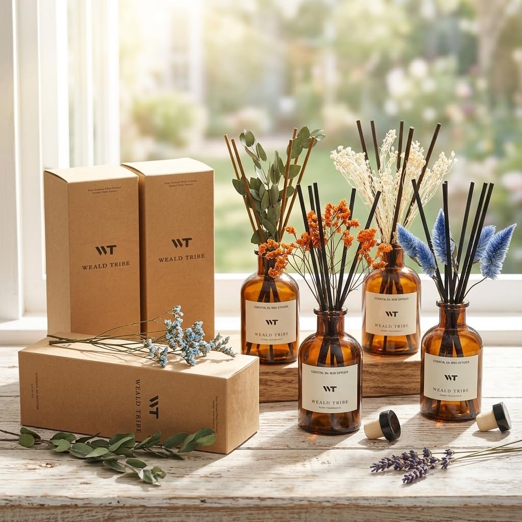 alcohol-free formula using natural plant oils, suitable for home, office, and hotel