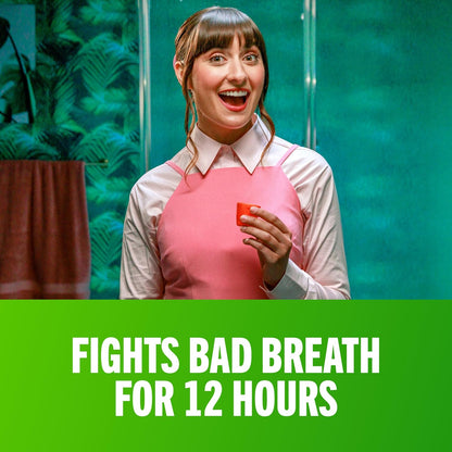 alcohol-free, non-burning mild mint formula