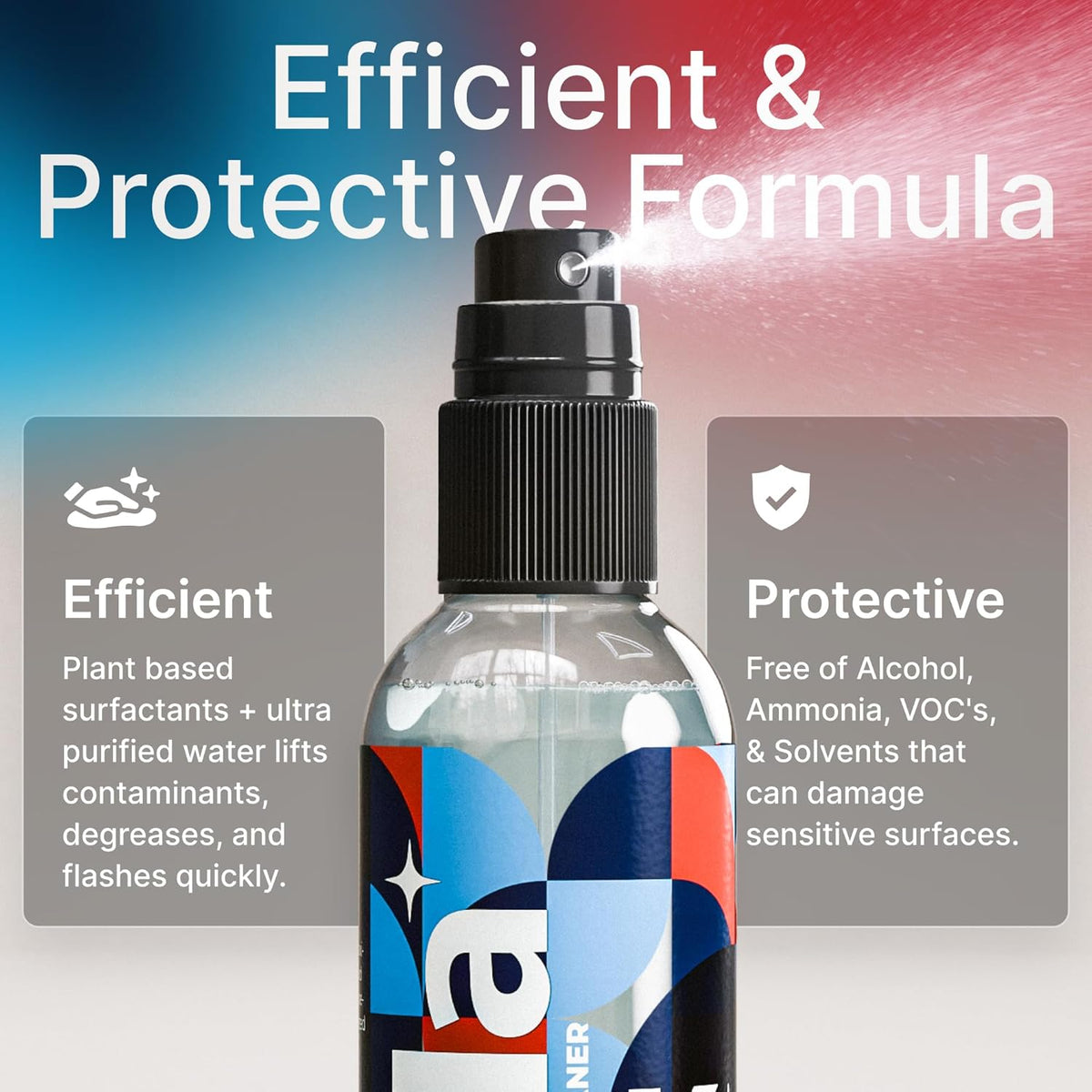 alcohol-free, voc-free, fragrance-free, and toxic-chemical-free composition