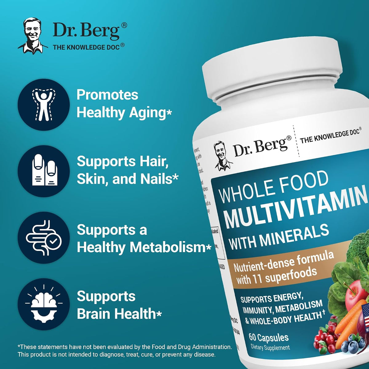 all eight b vitamins plus benfotiamine, magnesium, folate, and a trace mineral complex