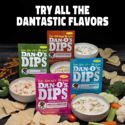 all-natural ingredient list including buttermilk powder, dried onion, garlic, herbs, and spices — no artificial additives