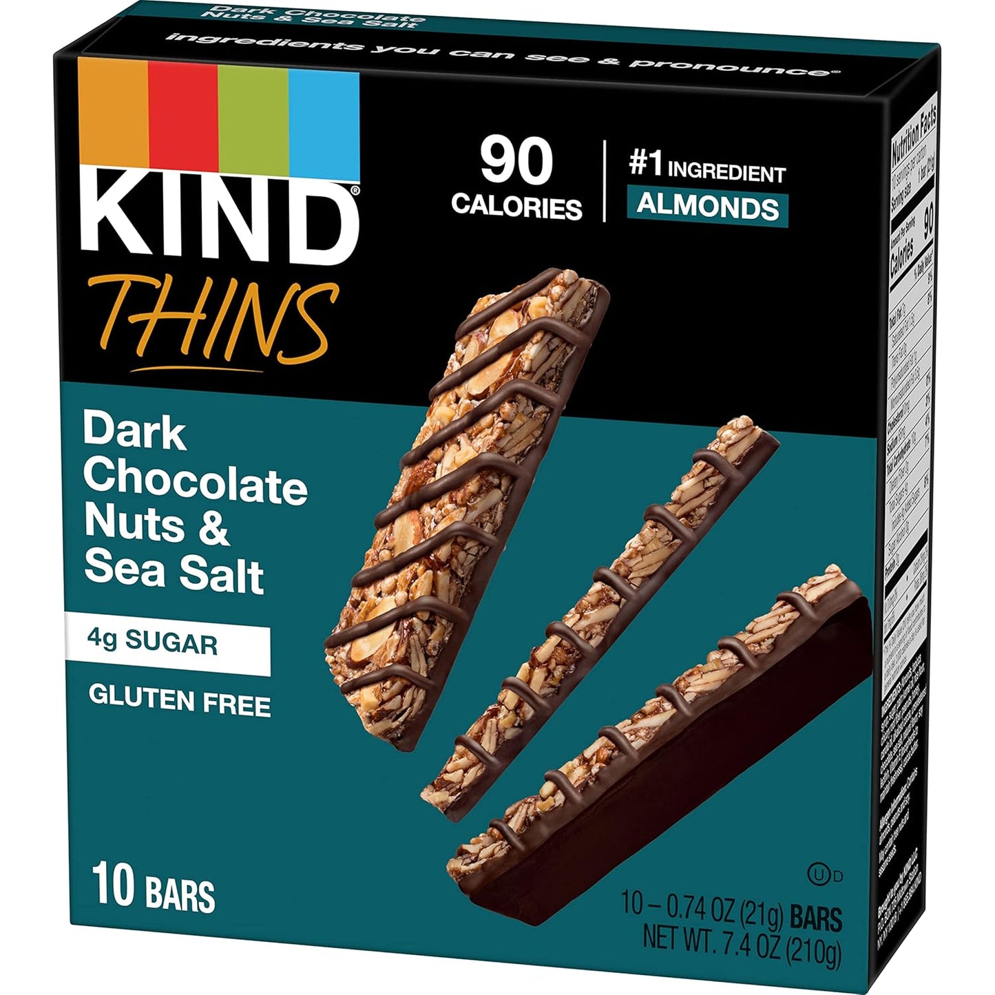 almonds listed as the #1 ingredient with a roasted sliced layer