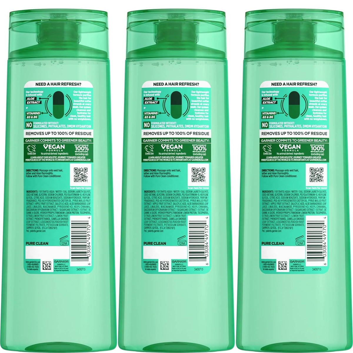 aloe extract infused with vitamins b3 and b6 for hydration and cleanse