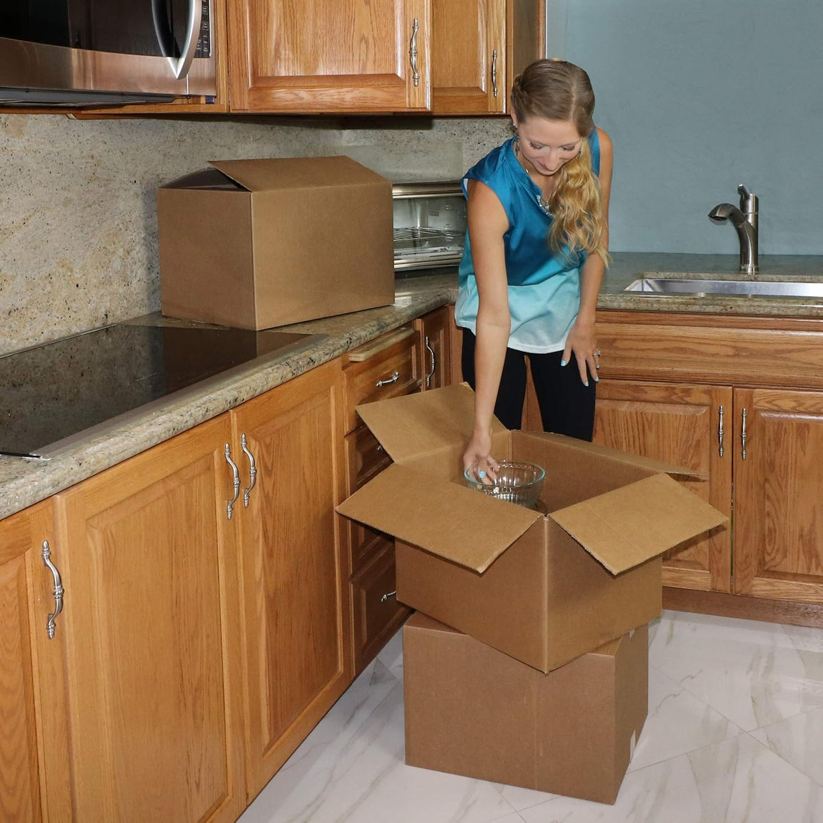 Amazon Basics Folding Storage Boxes – Consistent Brown Pack for Whole-Home Visual Order