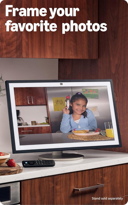 Amazon Echo Show 15 – 15.6" Full HD Wall Display for Living Room Aesthetic and Family Photo Slideshow