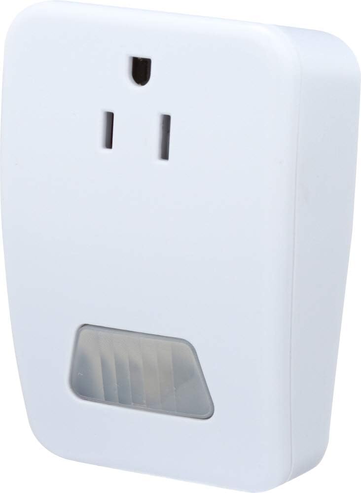 AmerTac MLC4BC Westek Plug-in Motion Light Controller for Garages, Basements, and Laundry Rooms – Trip-and-Fall Prevention