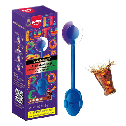 Amos Music Lollipop Candy – Diabetic-Friendly Snack Drawer Treat, Sugar-Free Xylitol Singing Lollipop