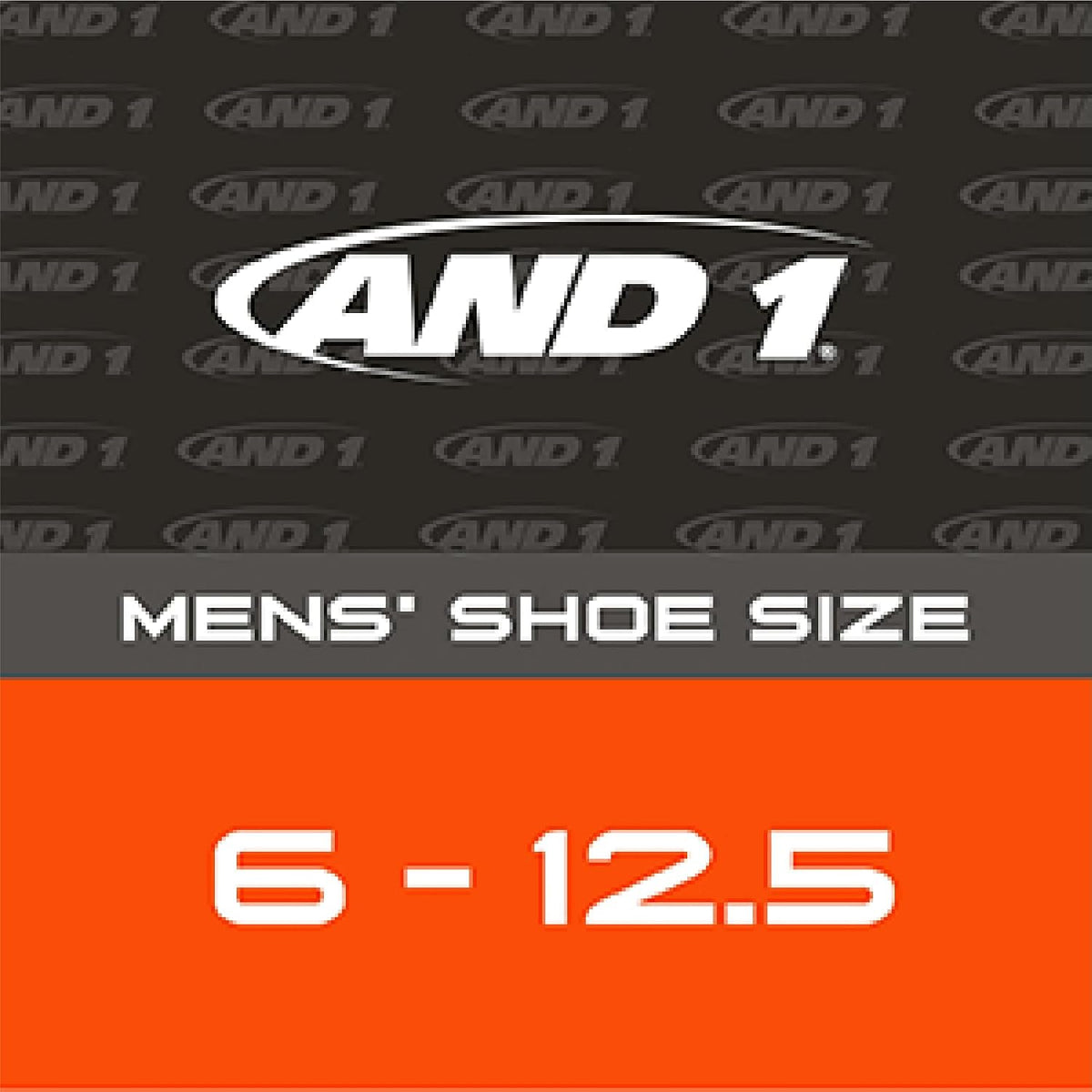 AND1 Mens Crew Socks 12 Pack – Comfort Socks for Daily Movement and Active Lifestyle Habits