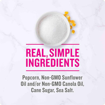 Angie's Boomchickapop Kettle Corn – Clean-Ingredient Snack for Kid-Safe Lunchbox Packing