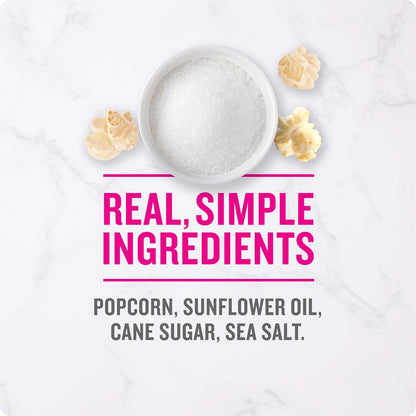 Angie's BOOMCHICKAPOP Kettle Corn Halloween Popcorn Packs – Mess-Free 0.77 oz Bags for Kids' Party Favors and After-School Snacking
