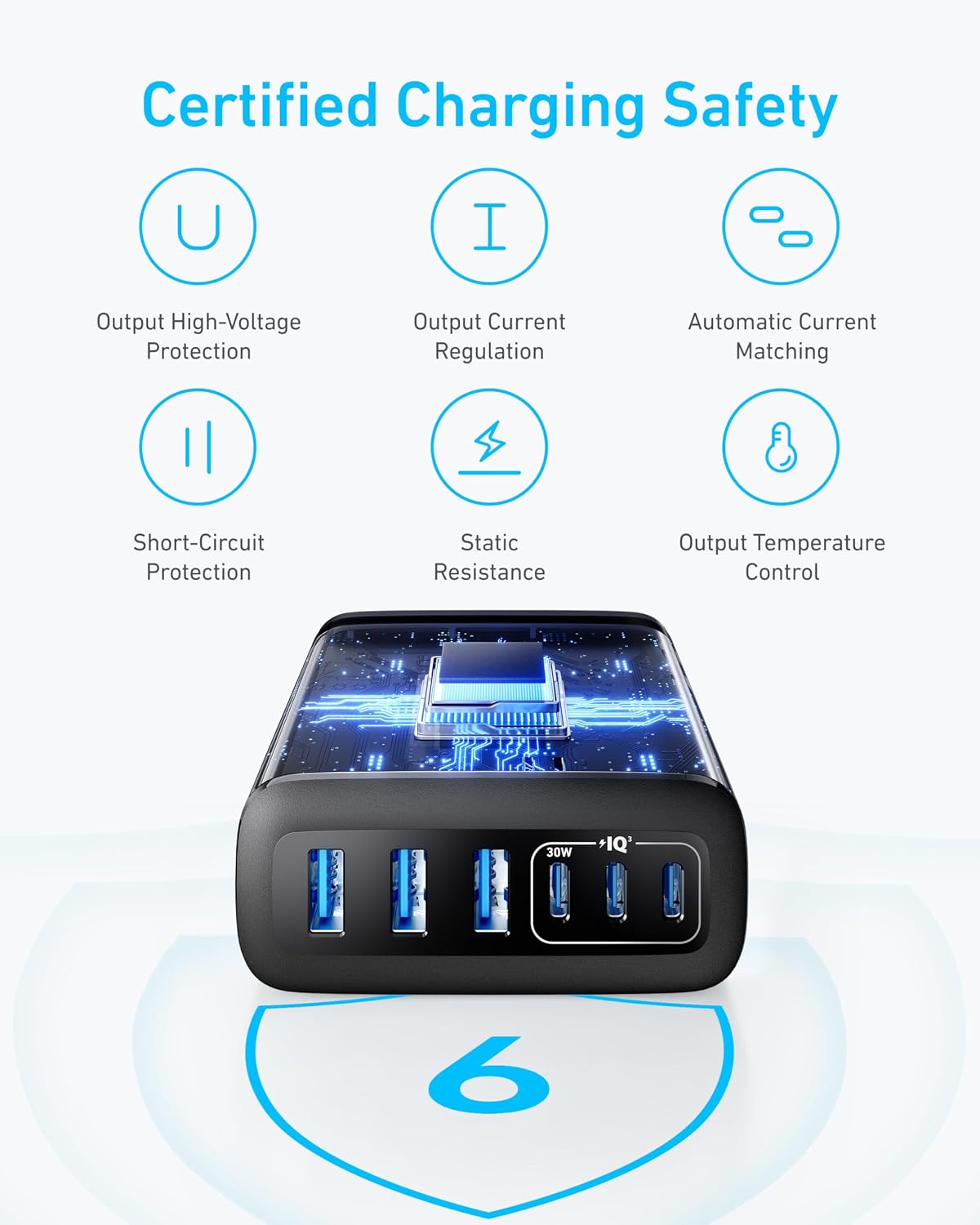 Anker Compact USB C Hub for Modern Bedroom Setup, Matte Finish Blends Into Light or Dark Interiors