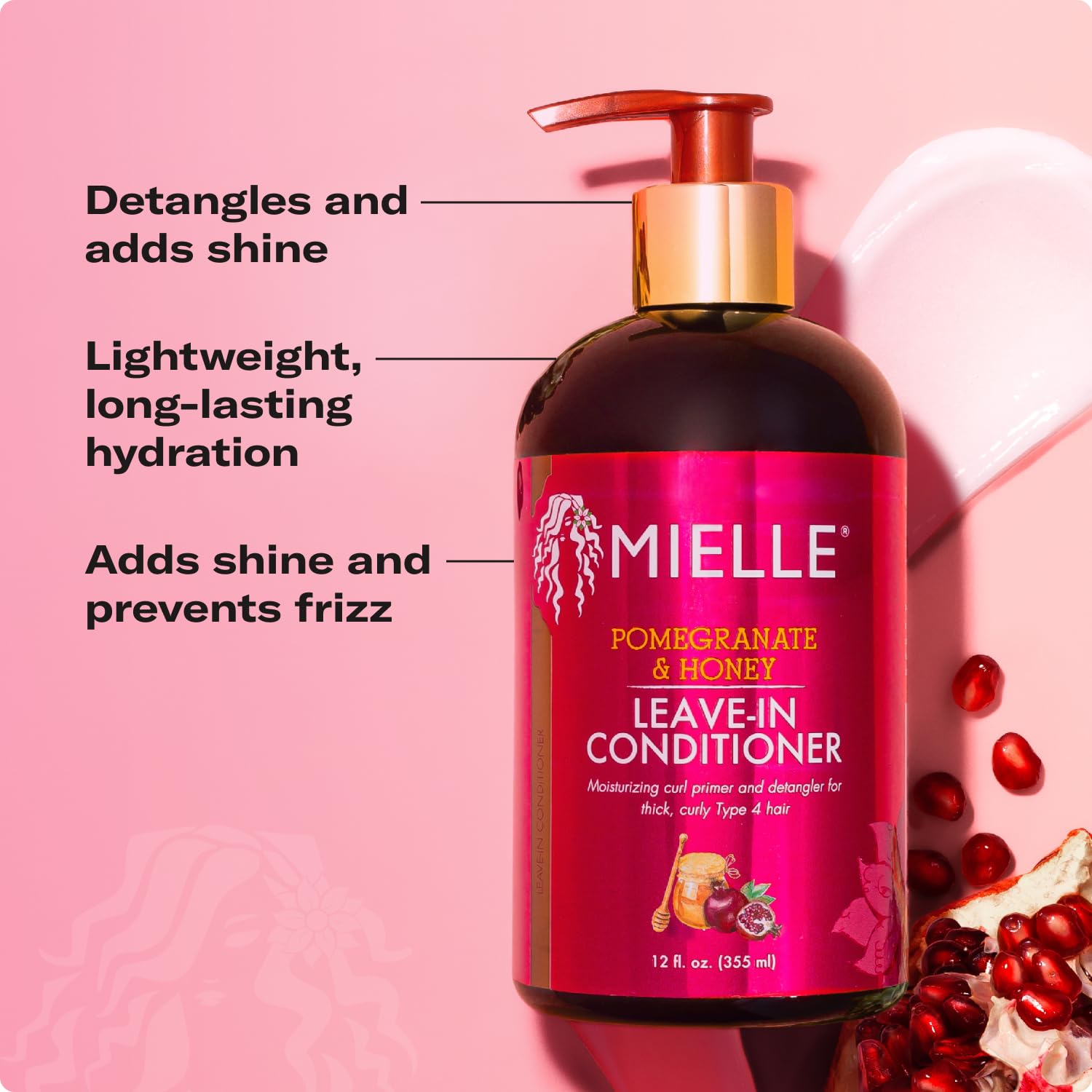 anti-frizz and shine-enhancing benefits for humid or dry climates