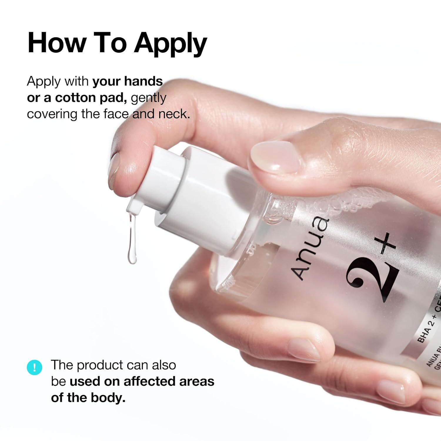 Anua BHA 2 Gentle Exfoliating Toner with Ceramides, Low-Fuss Toner for Travel and Dorm Skincare, 5.07 fl.oz