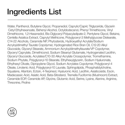 ANUA Ceramide Hydrating Cream – Clinically Tested Moisturizer Safe for All Skin Types & Post-Procedure