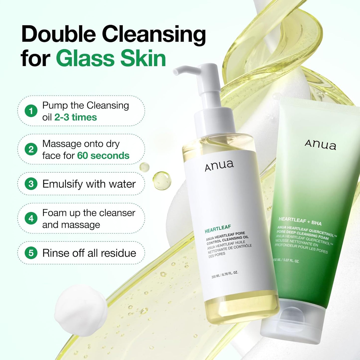 Anua Heartleaf Pore Control Cleansing Oil – Neutral-Toned K-Beauty Staple for Simple, Effortless Skin Care