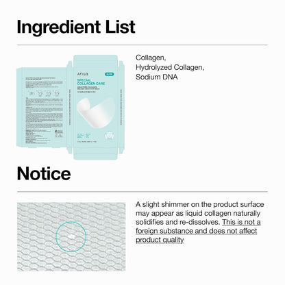 Anua PDRN Collagen Melting Patch – Housewarming Spa Gift for Skincare Lovers, Korean Beauty Patches