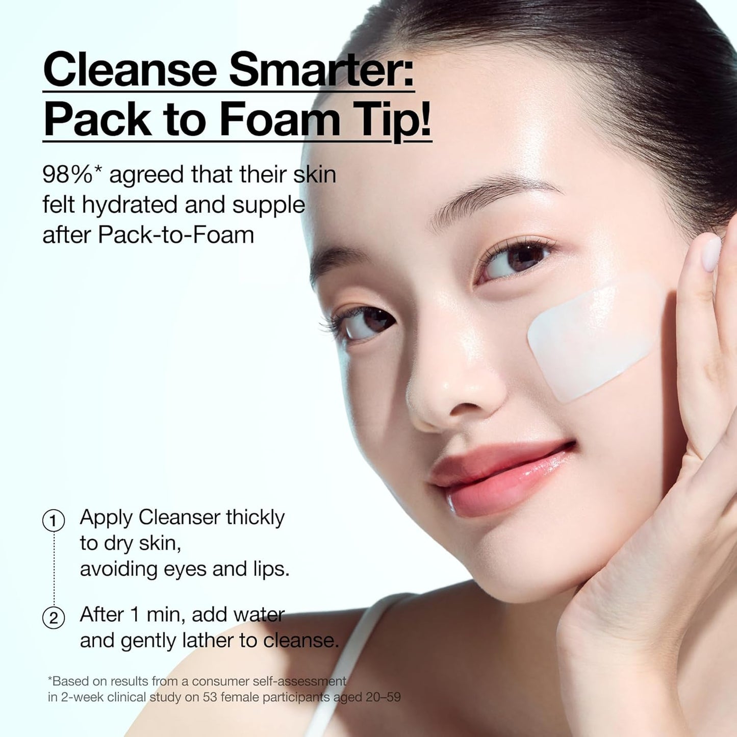 Anua PDRN Hyaluronic Acid Cleansing Foam – Quiet Design Daily Cleanser for Dry Skin, No-Frills Korean Skincare Staple