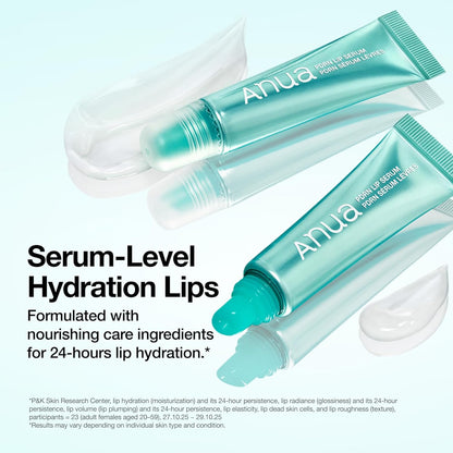 Anua PDRN Lip Serum – Daily Wellbeing Ritual for Chapped, Tired Lips, Korean Skincare Serum