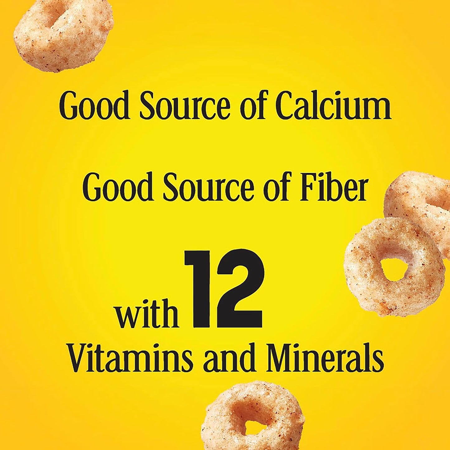 Apple Cinnamon Cheerios, Gluten Free Oat Cereal with 12 Vitamins and Minerals, Heart Smart Daily Breakfast Bowl