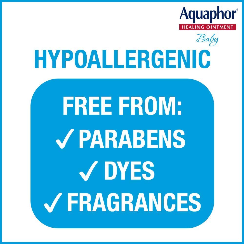 Aquaphor Baby Healing Ointment – Restore Cracked Heels and Dry Skin While Caring for Newborn