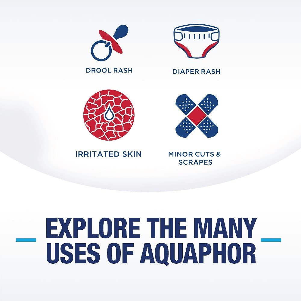 Aquaphor Baby Healing Ointment – Restore Cracked Heels and Dry Skin While Caring for Newborn