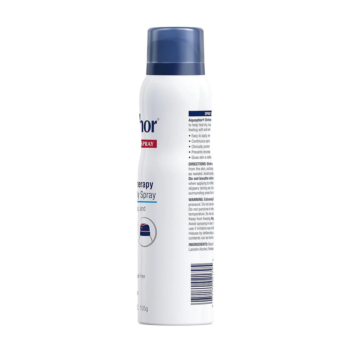 Aquaphor Ointment Body Spray – Fragrance-Free Body Moisturizer Safe for Post-Sun Exposure