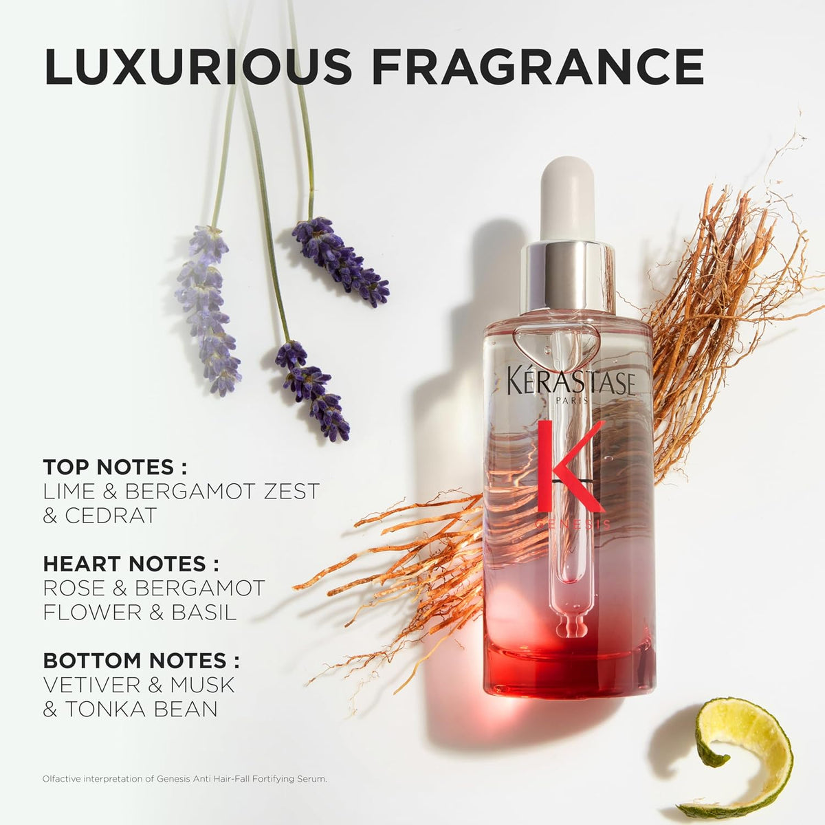 Kérastase Genesis Anti-Breakage Hair Drops – Focus-Friendly Self-Care Ritual for Remote Workers, Lightweight Serum