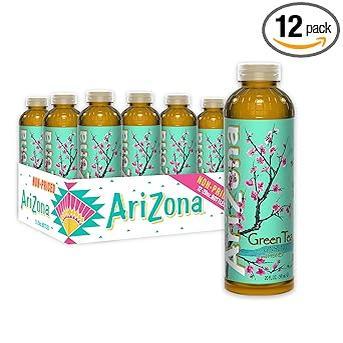 AriZona Arnold Palmer Half and Half - 16 Fl Oz (12 Pack) Thoughtful Gift for Husbands on a Green Tea Phase