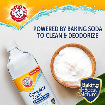 Arm & Hammer Complete Care Dog Dental Water Additive – Non-Toxic Oral Care for Multi-Pet Homes, 16 Fl Oz