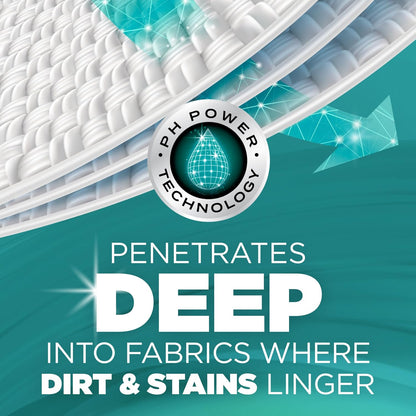 ARM & HAMMER Deep Clean Free & Clear Paks – Residue-Free Wash for Baby Clothes and Cloth Diapers