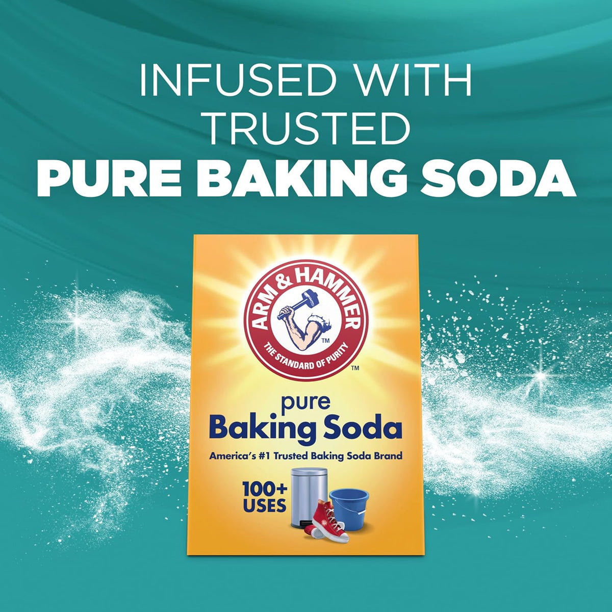ARM & HAMMER Deep Clean Free & Clear Paks – Residue-Free Wash for Baby Clothes and Cloth Diapers